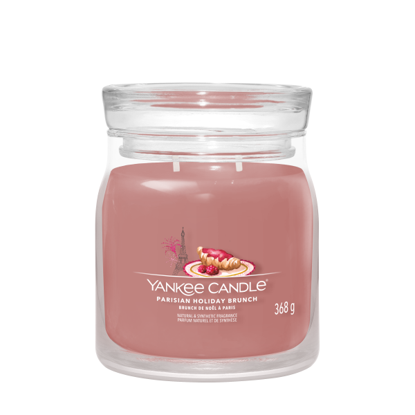 Signature Medium Jar 2-Docht - Parisian Holiday Brunch
